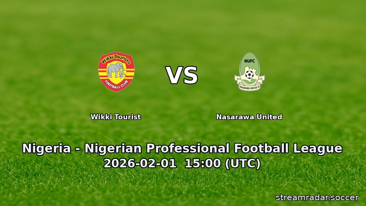 Wikki Tourist vs Nasarawa United