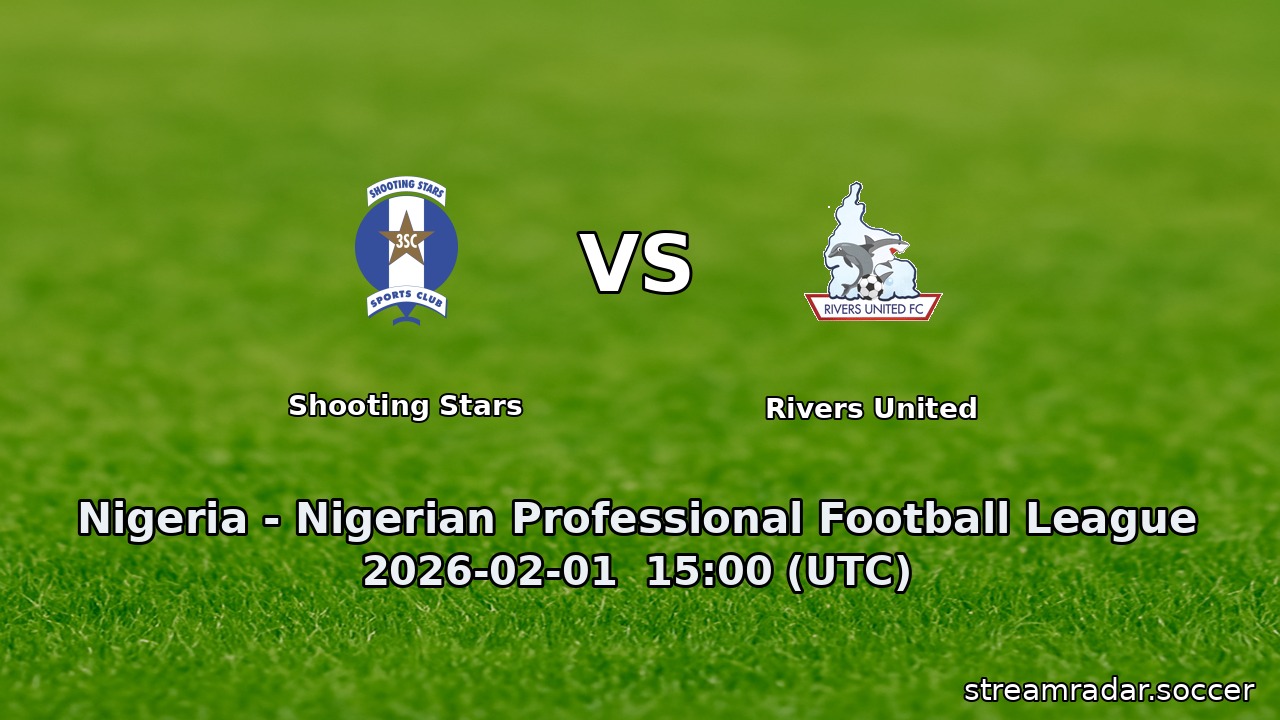 Shooting Stars vs Rivers United