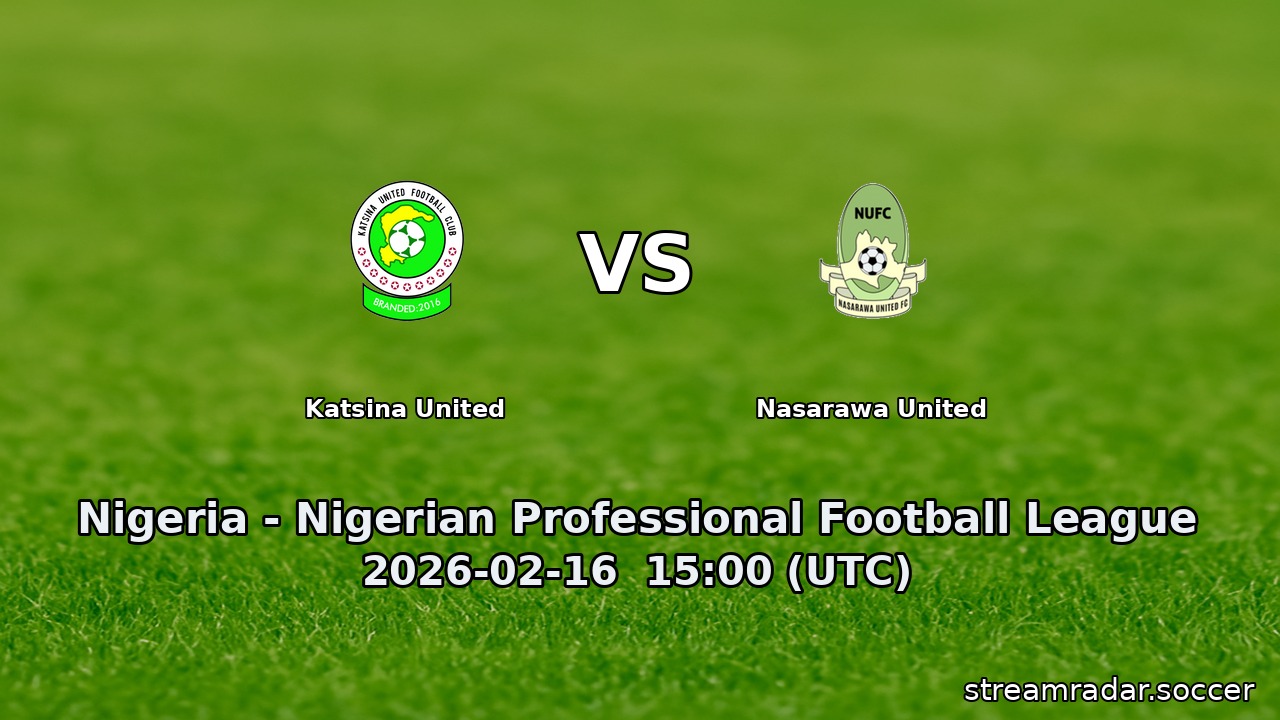 Katsina United vs Nasarawa United