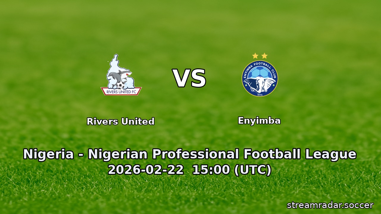 Rivers United vs Enyimba
