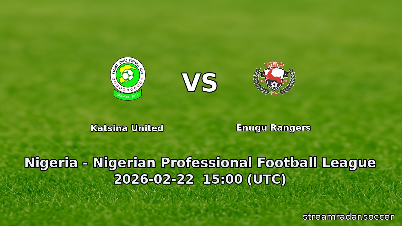 Katsina United vs Enugu Rangers