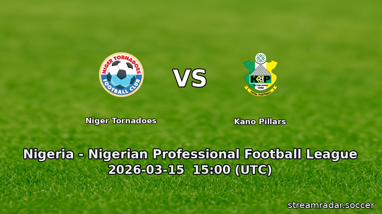 Niger Tornadoes vs Kano Pillars