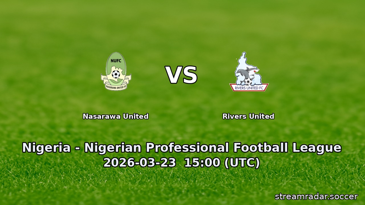 Nasarawa United vs Rivers United