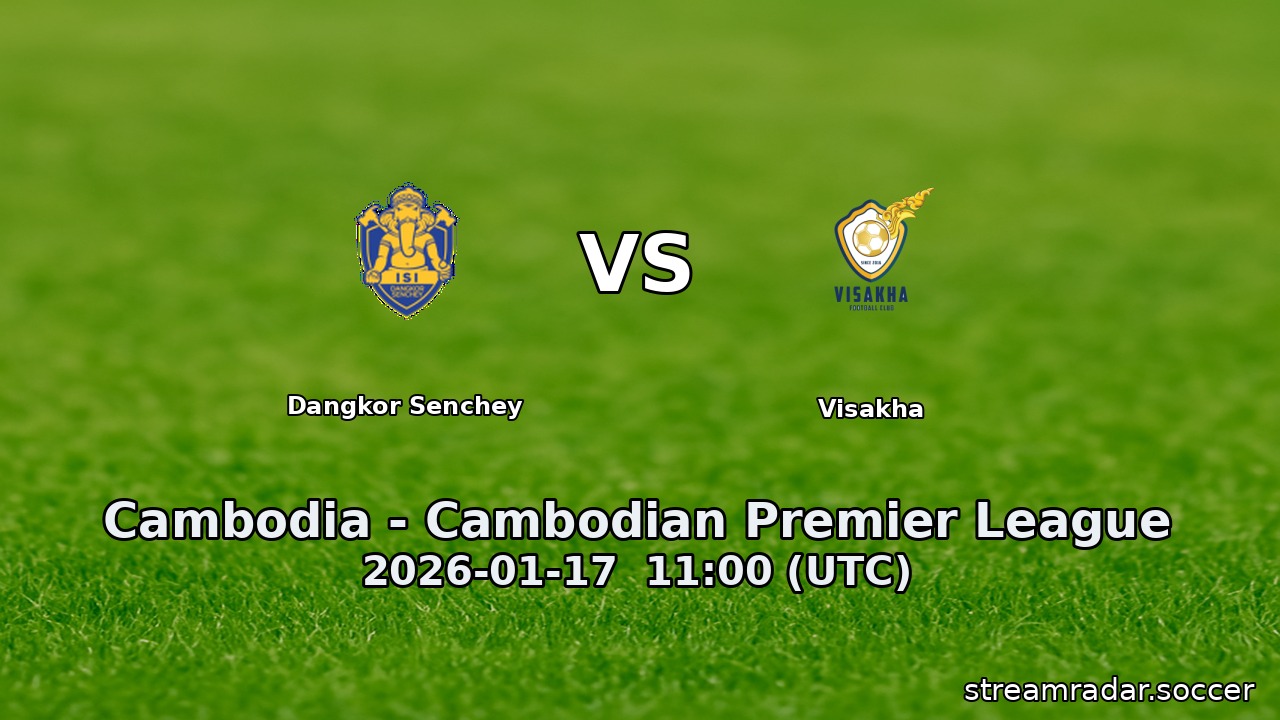 Dangkor Senchey vs Visakha