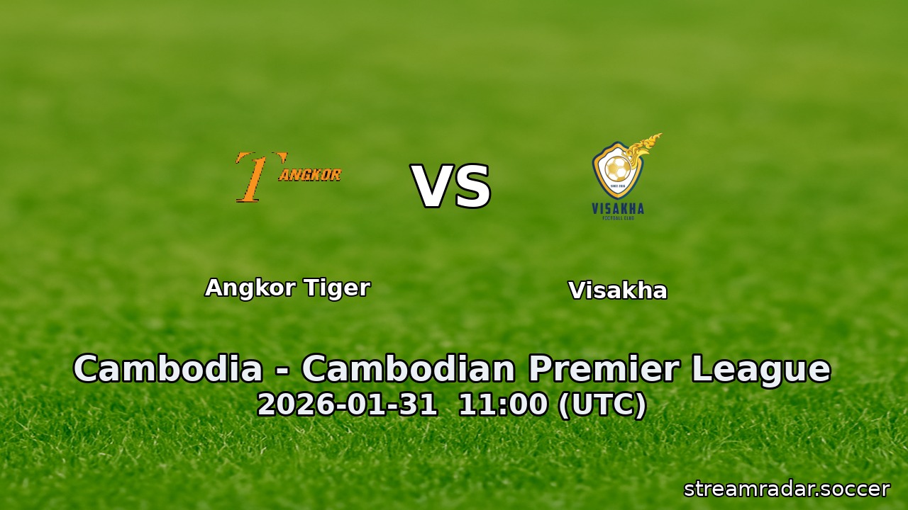 Angkor Tiger vs Visakha
