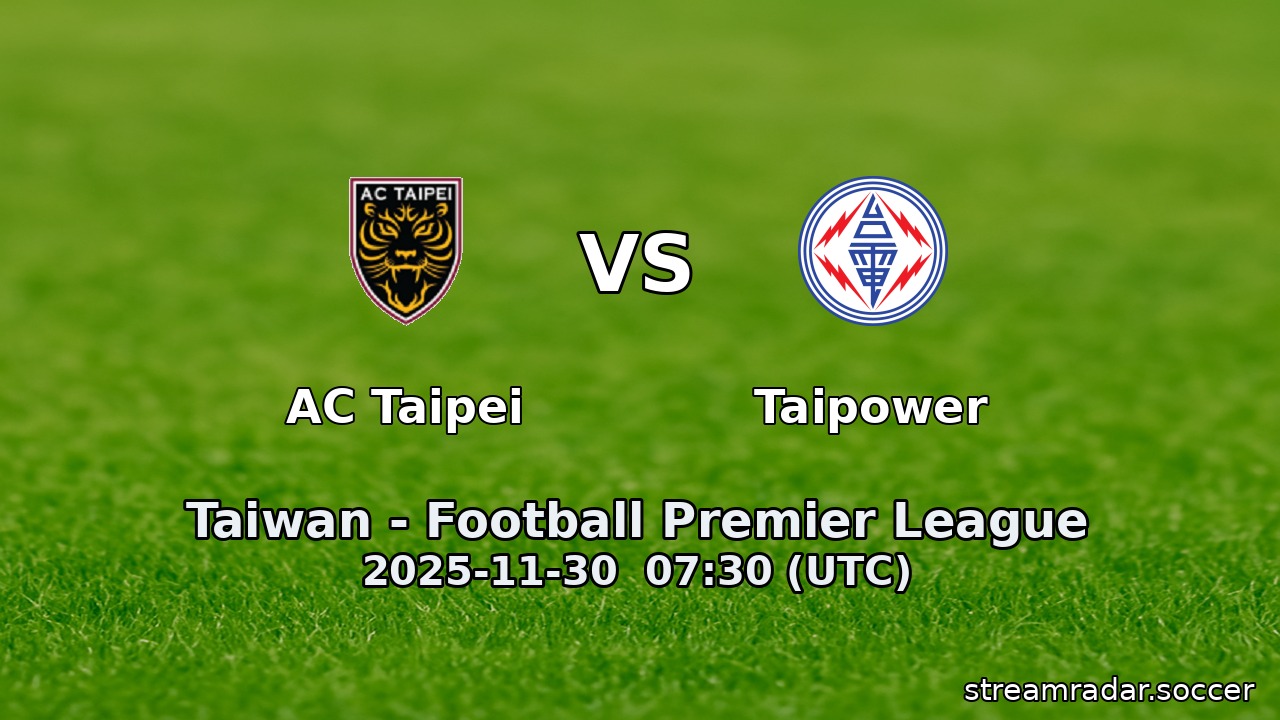AC Taipei vs Taipower