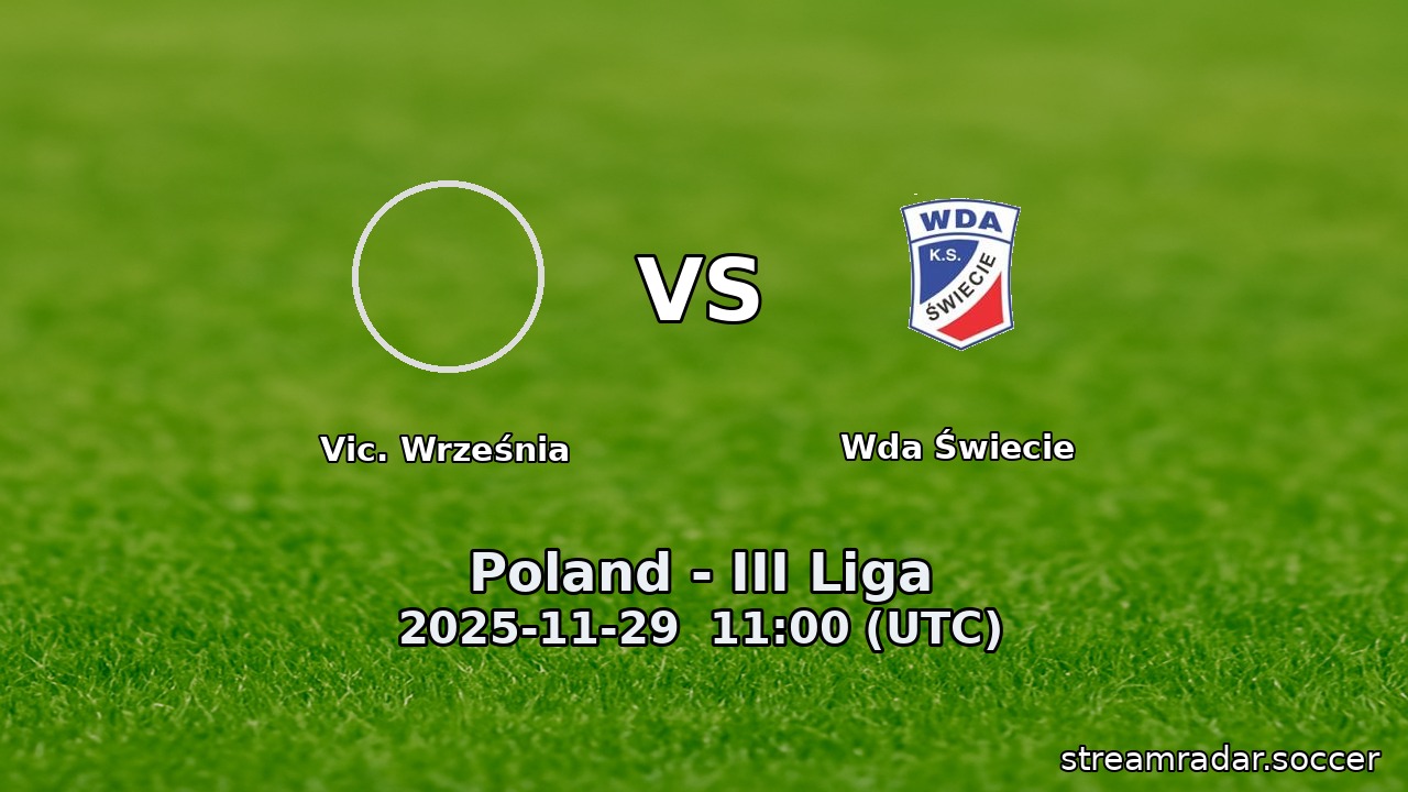 Vic. Września vs Wda Świecie