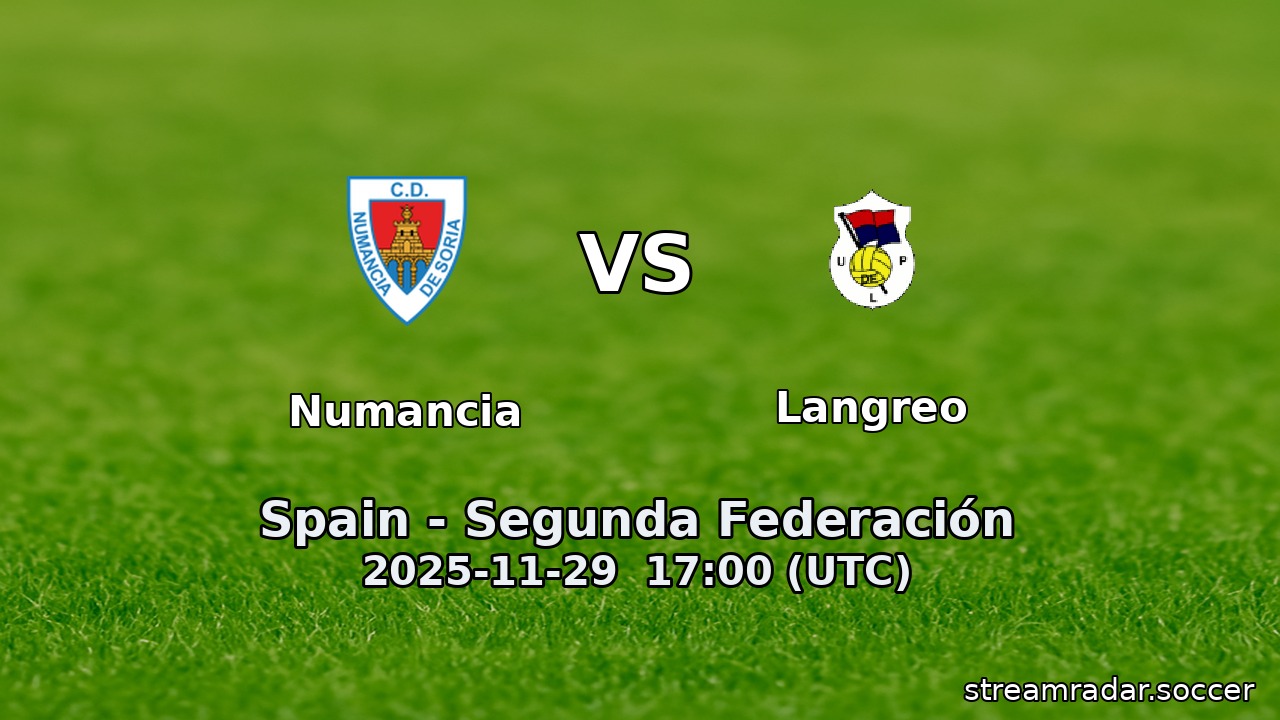 Numancia vs Langreo