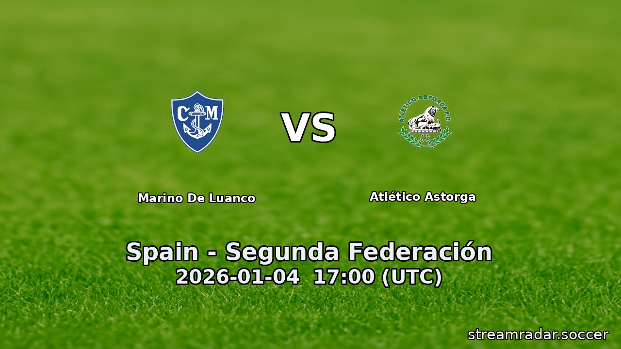 Marino De Luanco vs Atlético Astorga