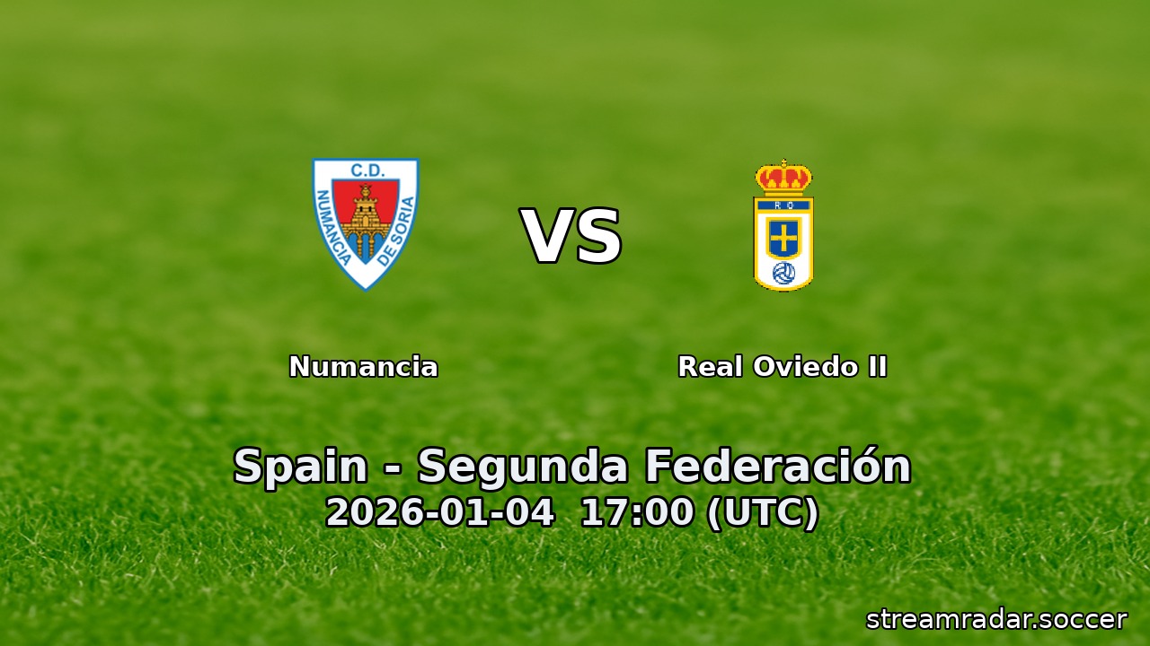 Numancia vs Real Oviedo II