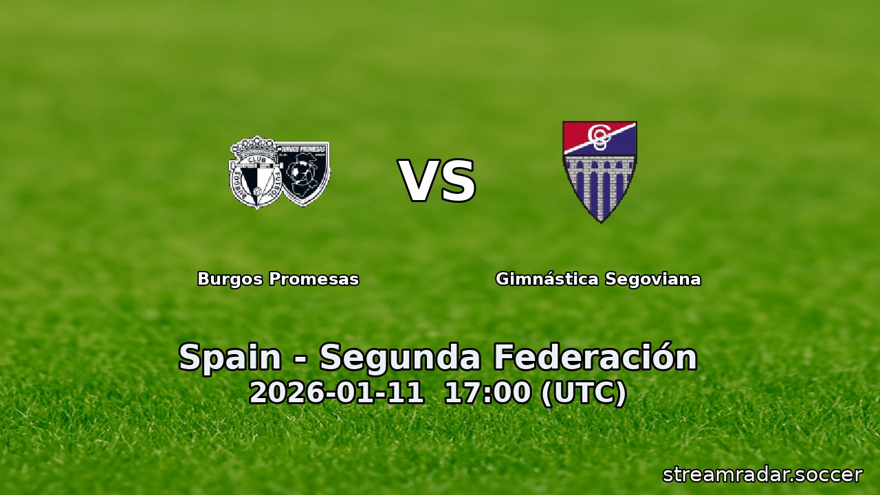 Burgos Promesas vs Gimnástica Segoviana