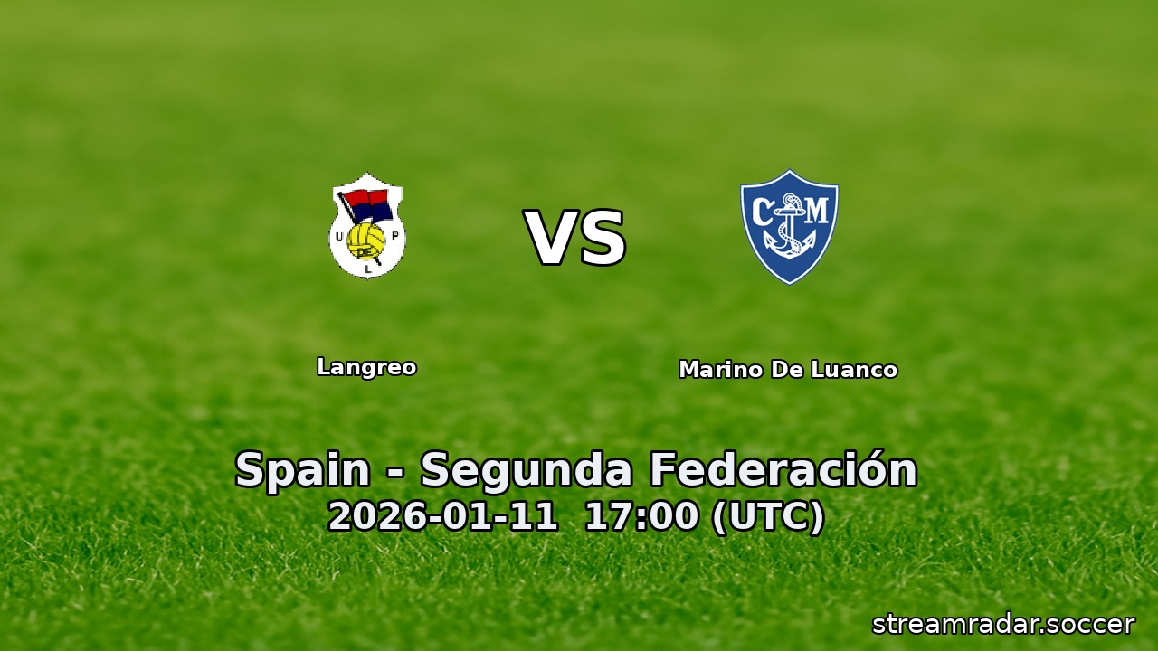 Langreo vs Marino De Luanco