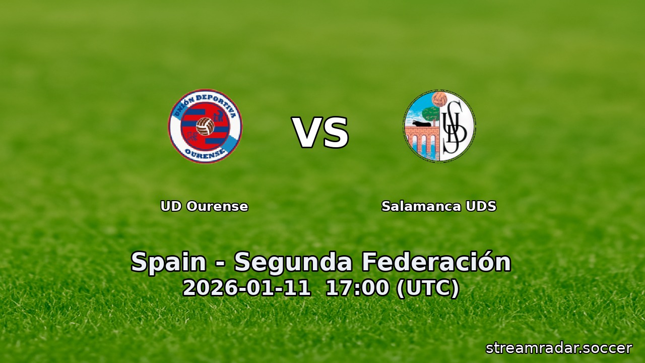 UD Ourense vs Salamanca UDS
