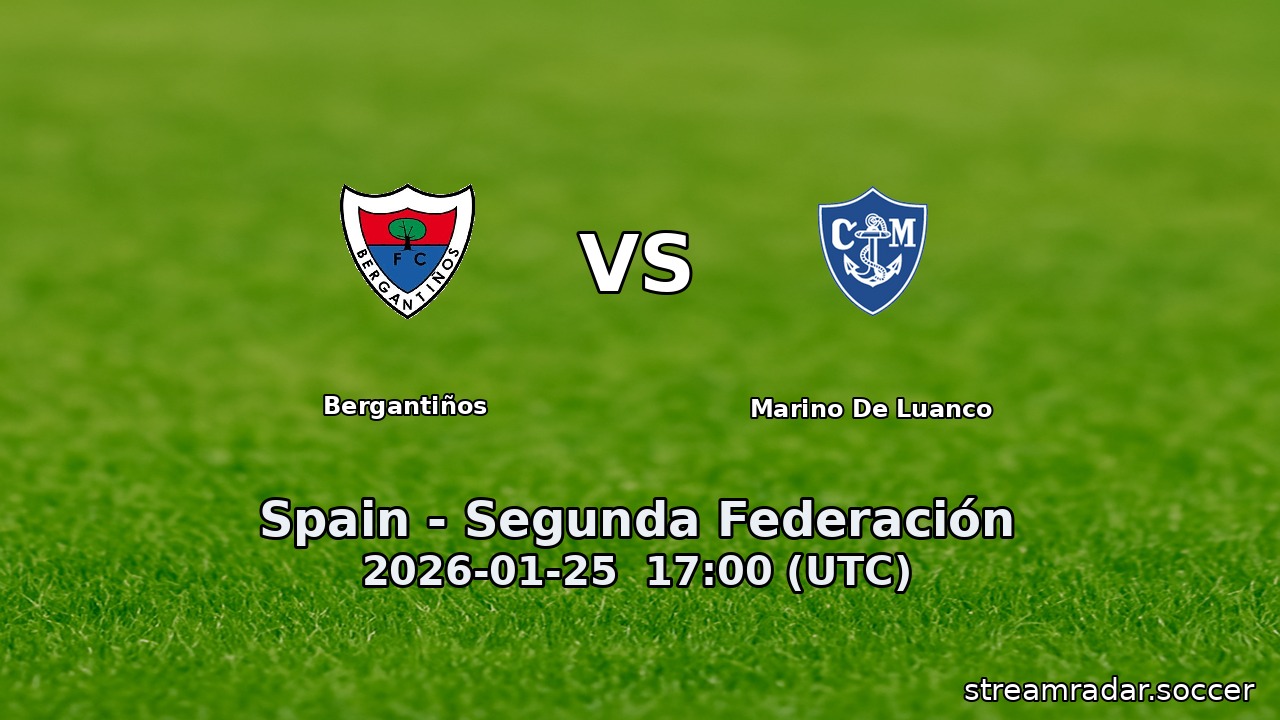 Bergantiños vs Marino De Luanco