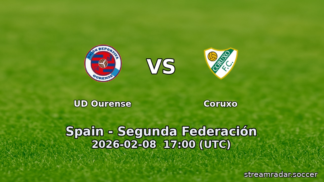UD Ourense vs Coruxo