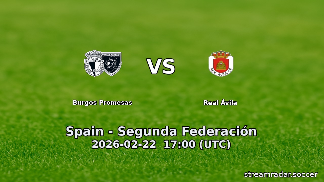 Burgos Promesas vs Real Ávila