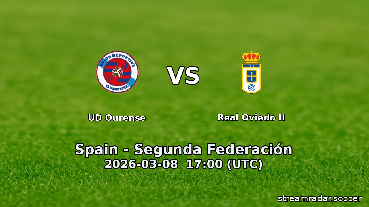 UD Ourense vs Real Oviedo II