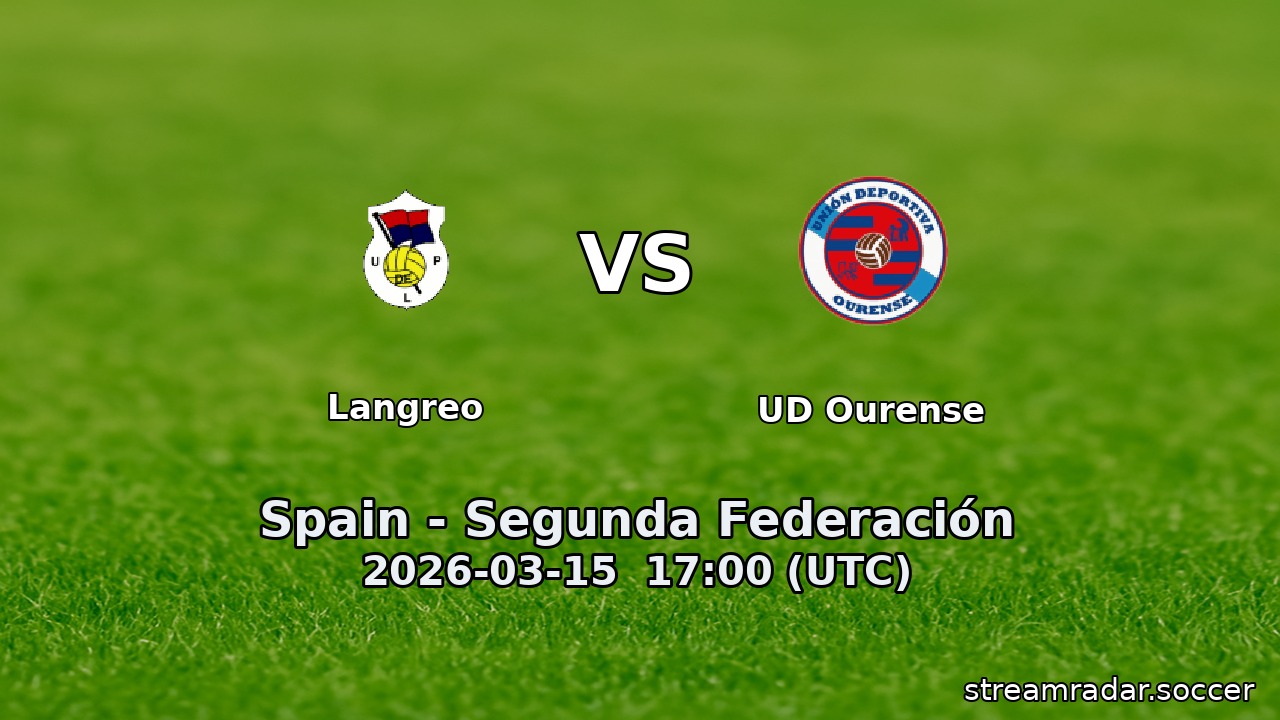 Langreo vs UD Ourense