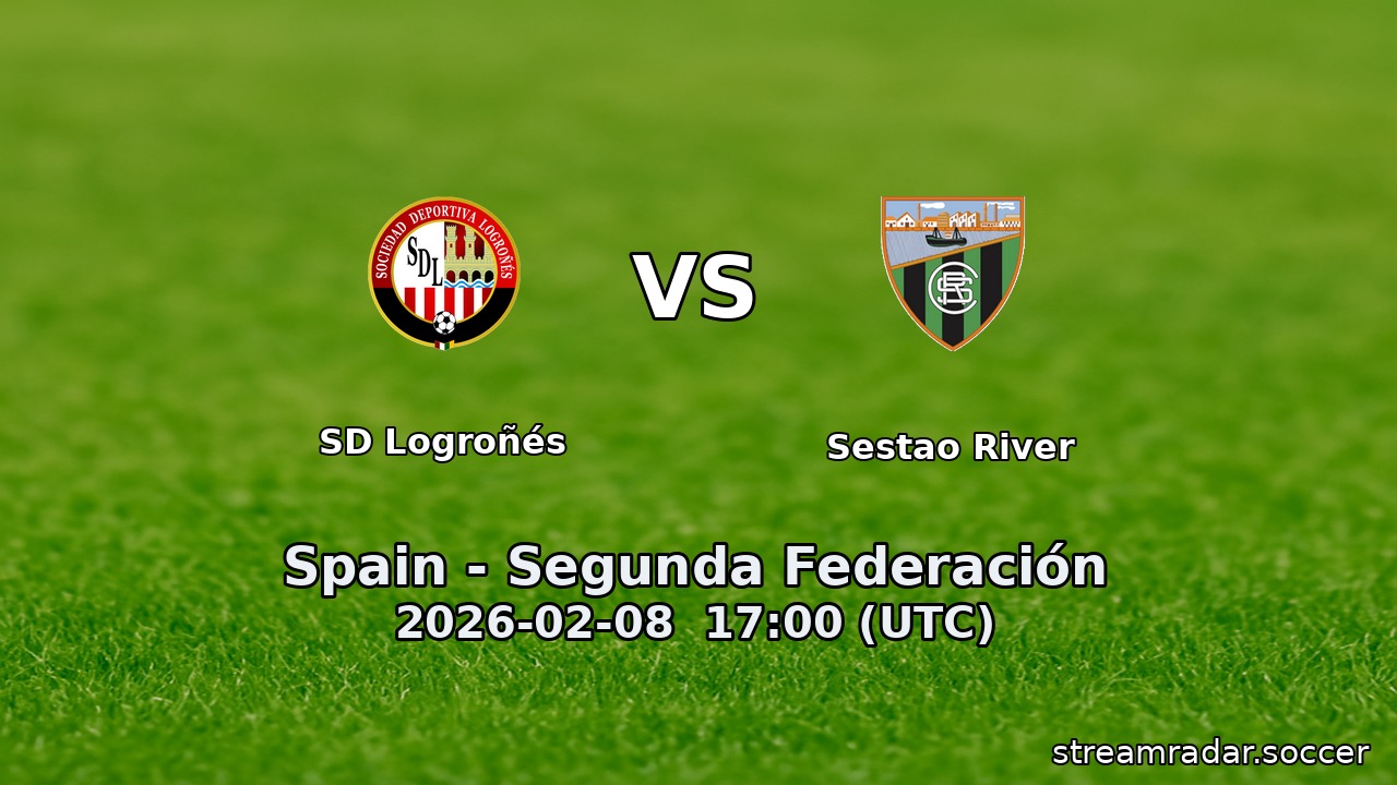 SD Logroñés vs Sestao River