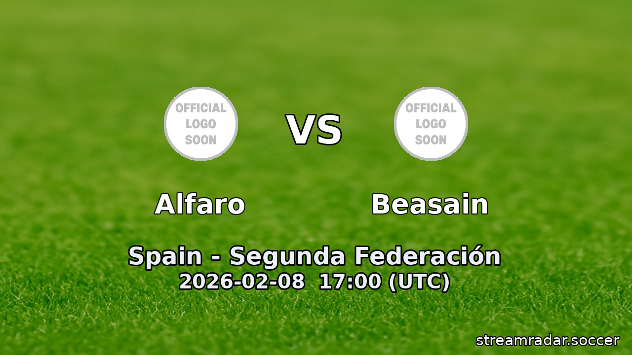 Alfaro vs Beasain
