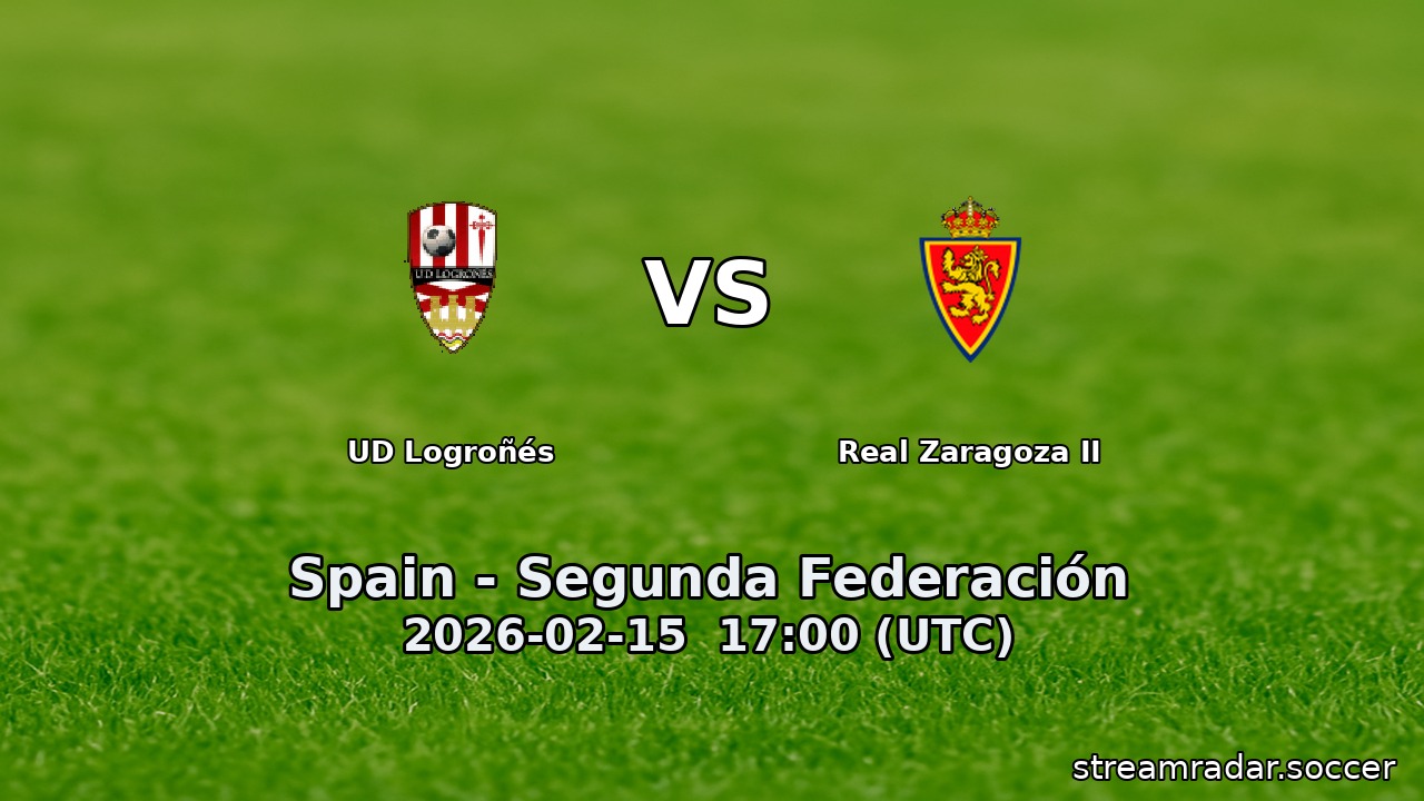 UD Logroñés vs Real Zaragoza II