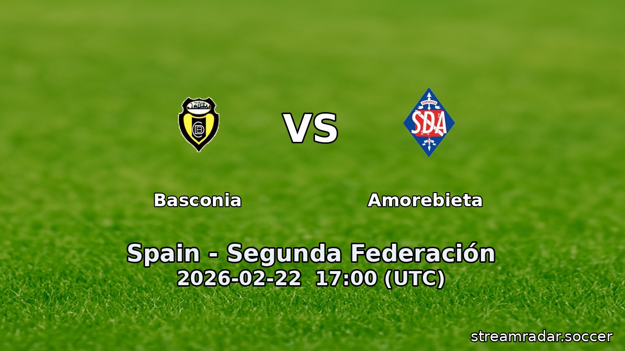 Basconia vs Amorebieta
