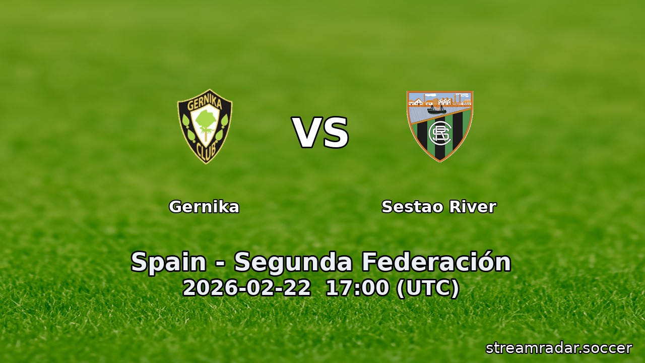 Gernika vs Sestao River