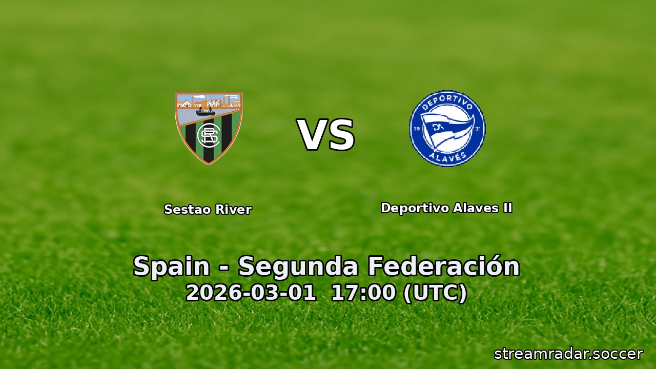 Sestao River vs Deportivo Alaves II