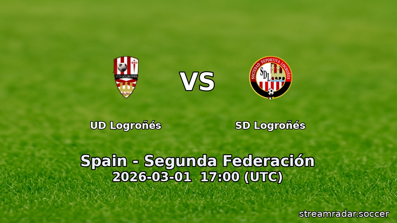 UD Logroñés vs SD Logroñés