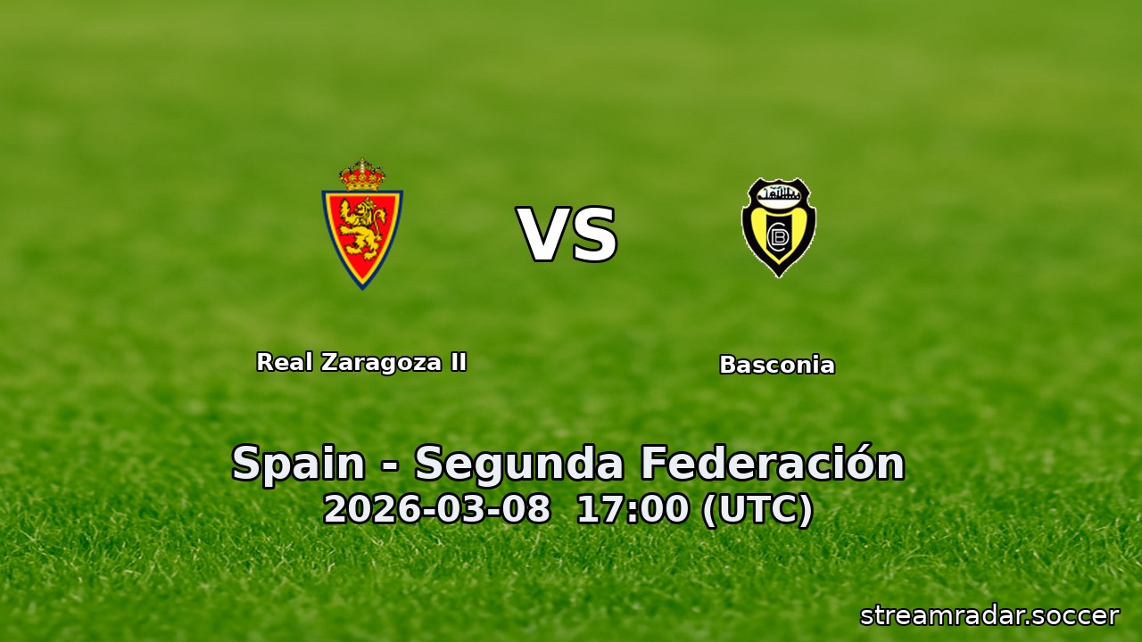 Real Zaragoza II vs Basconia