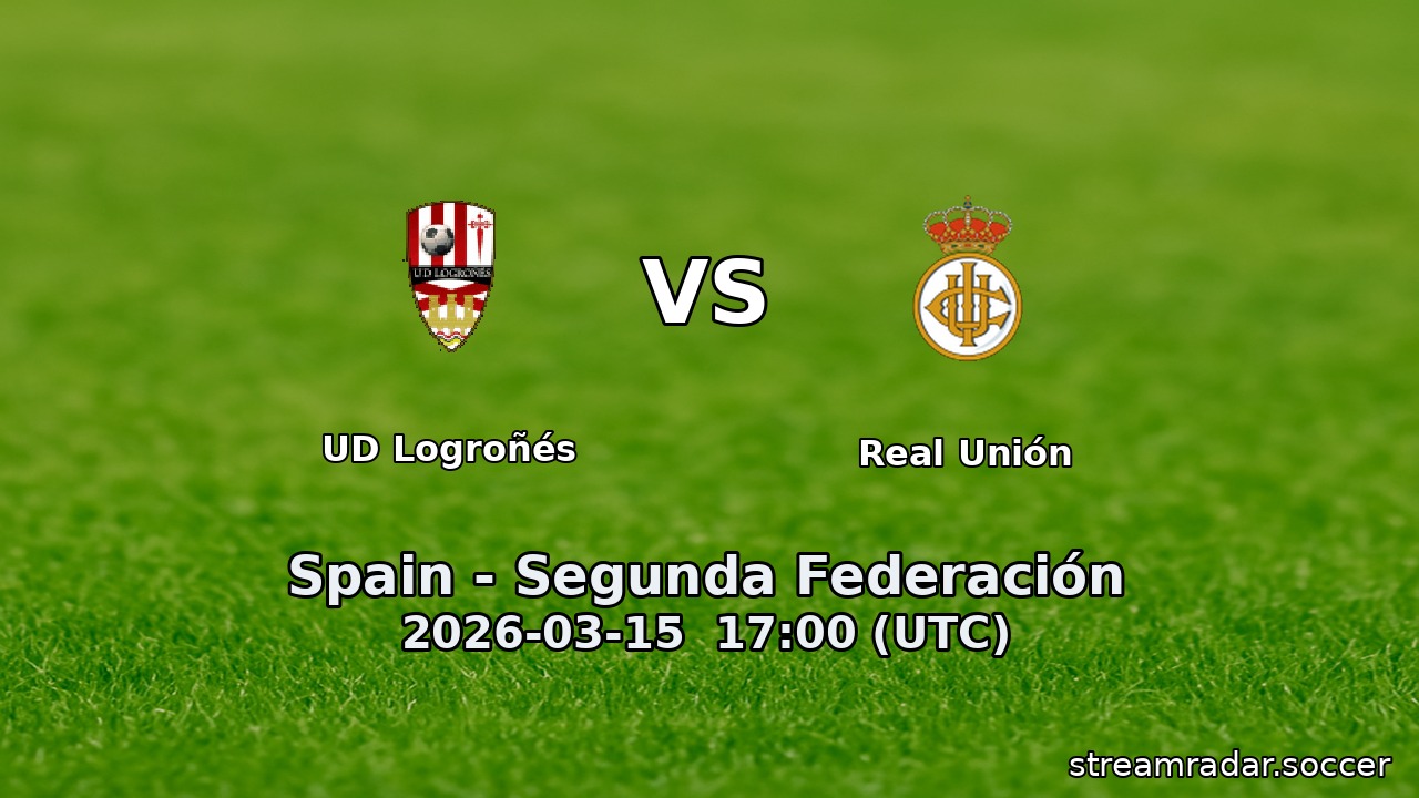 UD Logroñés vs Real Unión