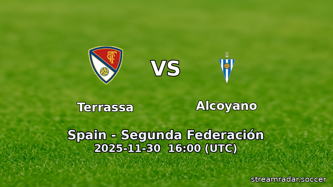 Terrassa vs Alcoyano