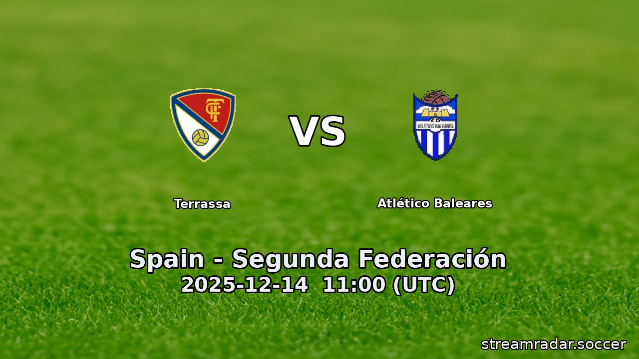 Terrassa vs Atlético Baleares