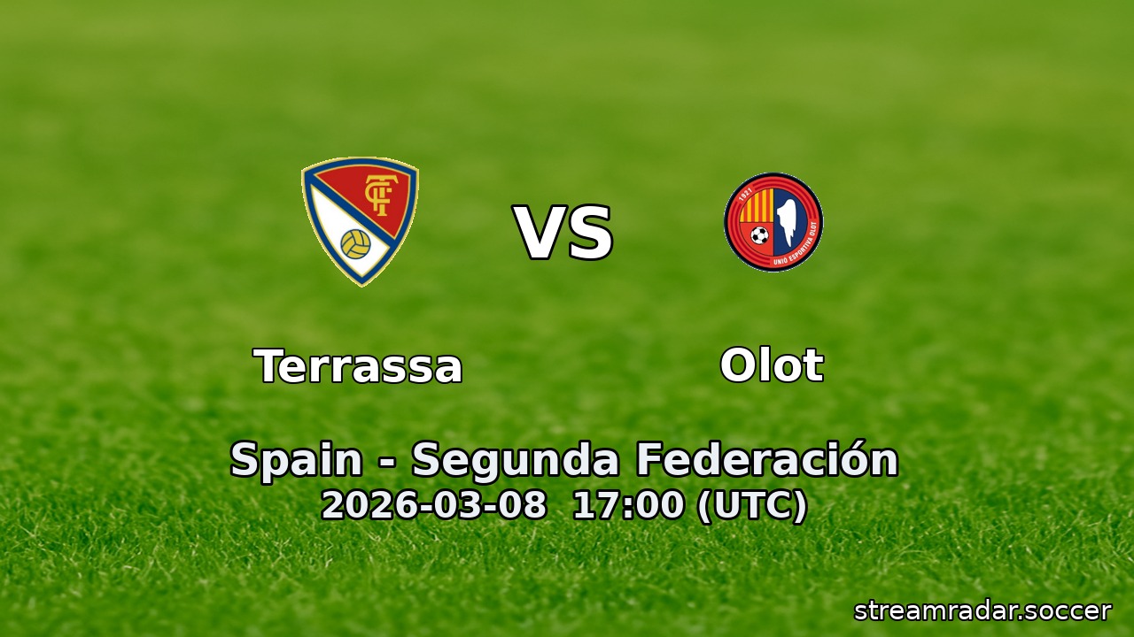Terrassa vs Olot