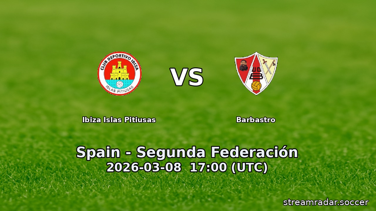 Ibiza Islas Pitiusas vs Barbastro