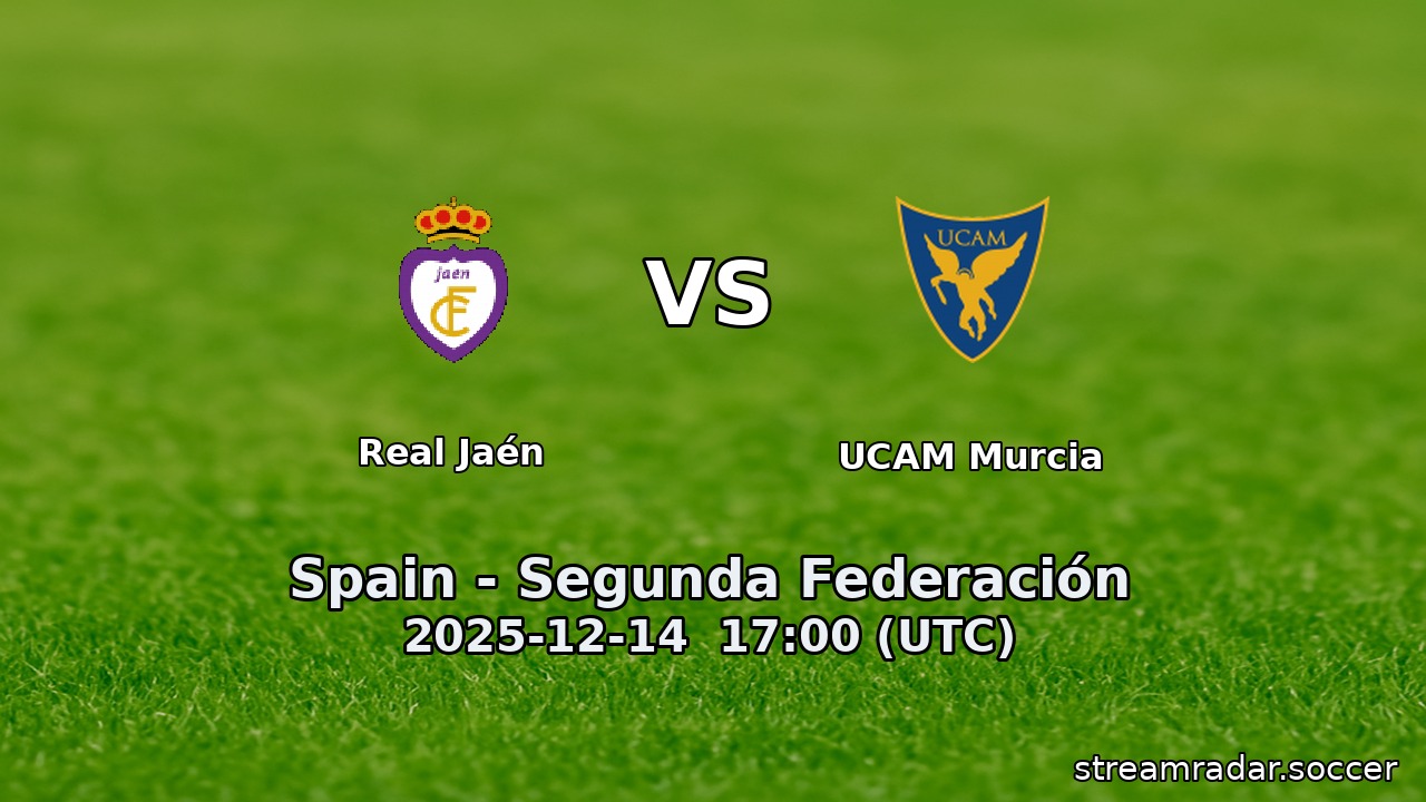 Real Jaén vs UCAM Murcia