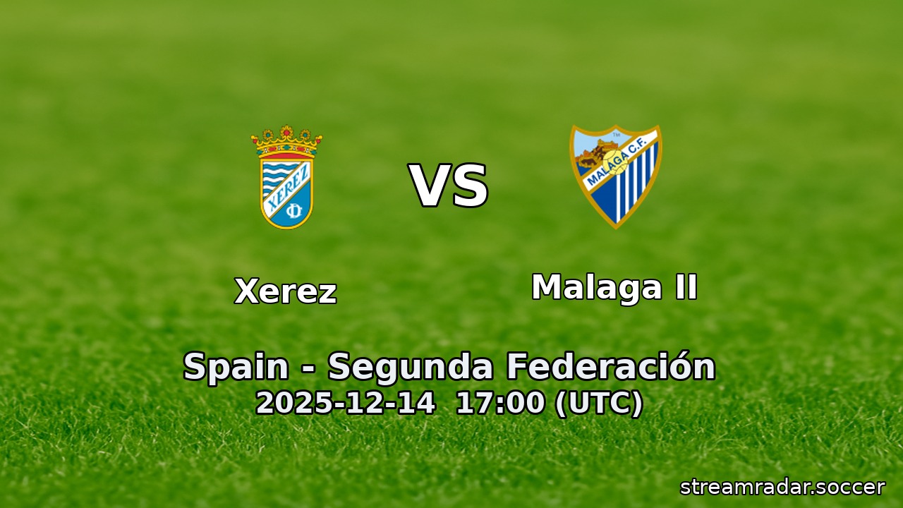Xerez vs Malaga II