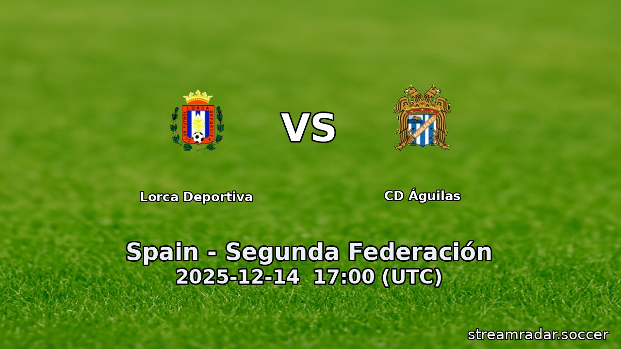 Lorca Deportiva vs CD Águilas