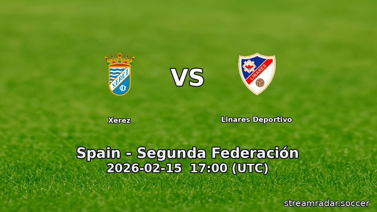Xerez vs Linares Deportivo