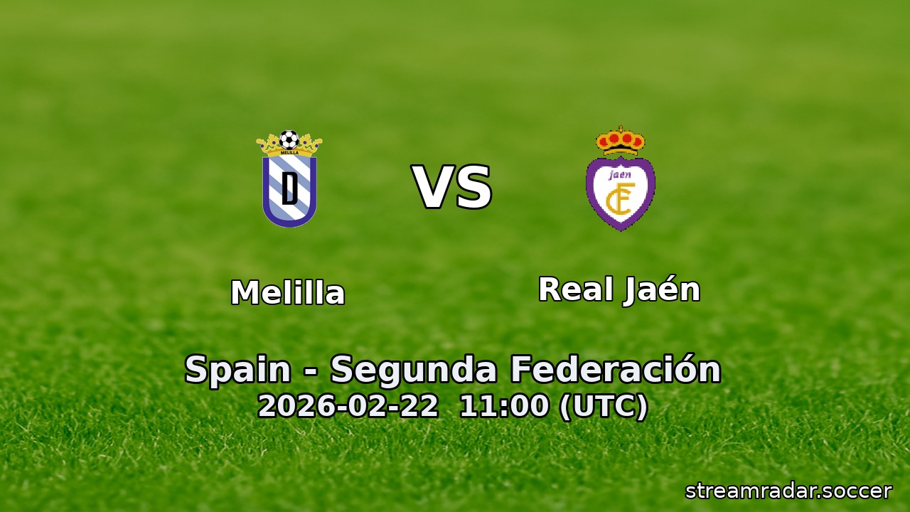 Melilla vs Real Jaén