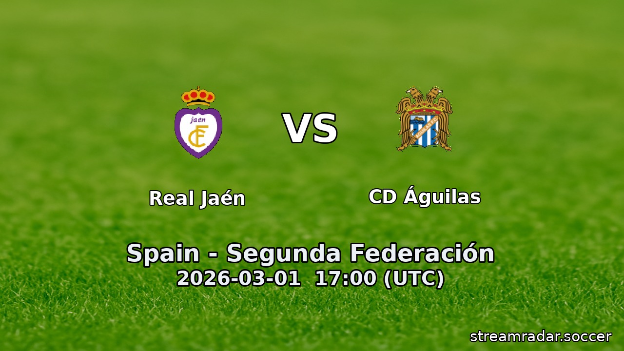 Real Jaén vs CD Águilas
