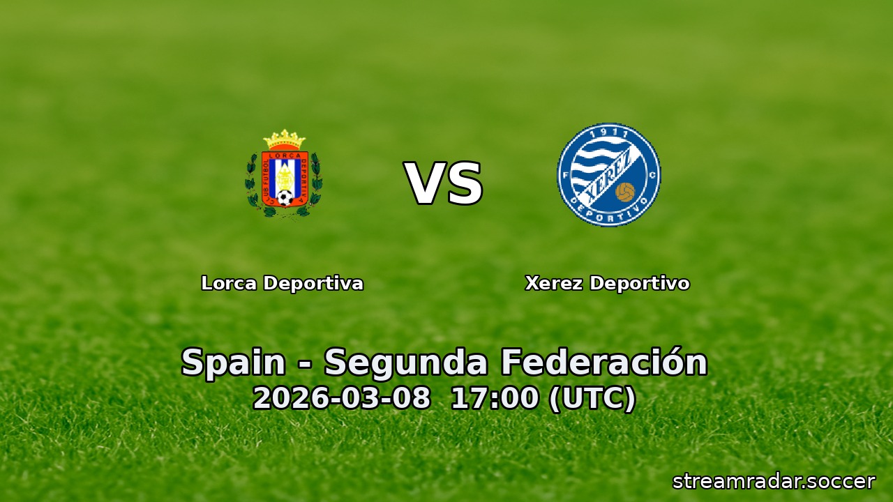 Lorca Deportiva vs Xerez Deportivo