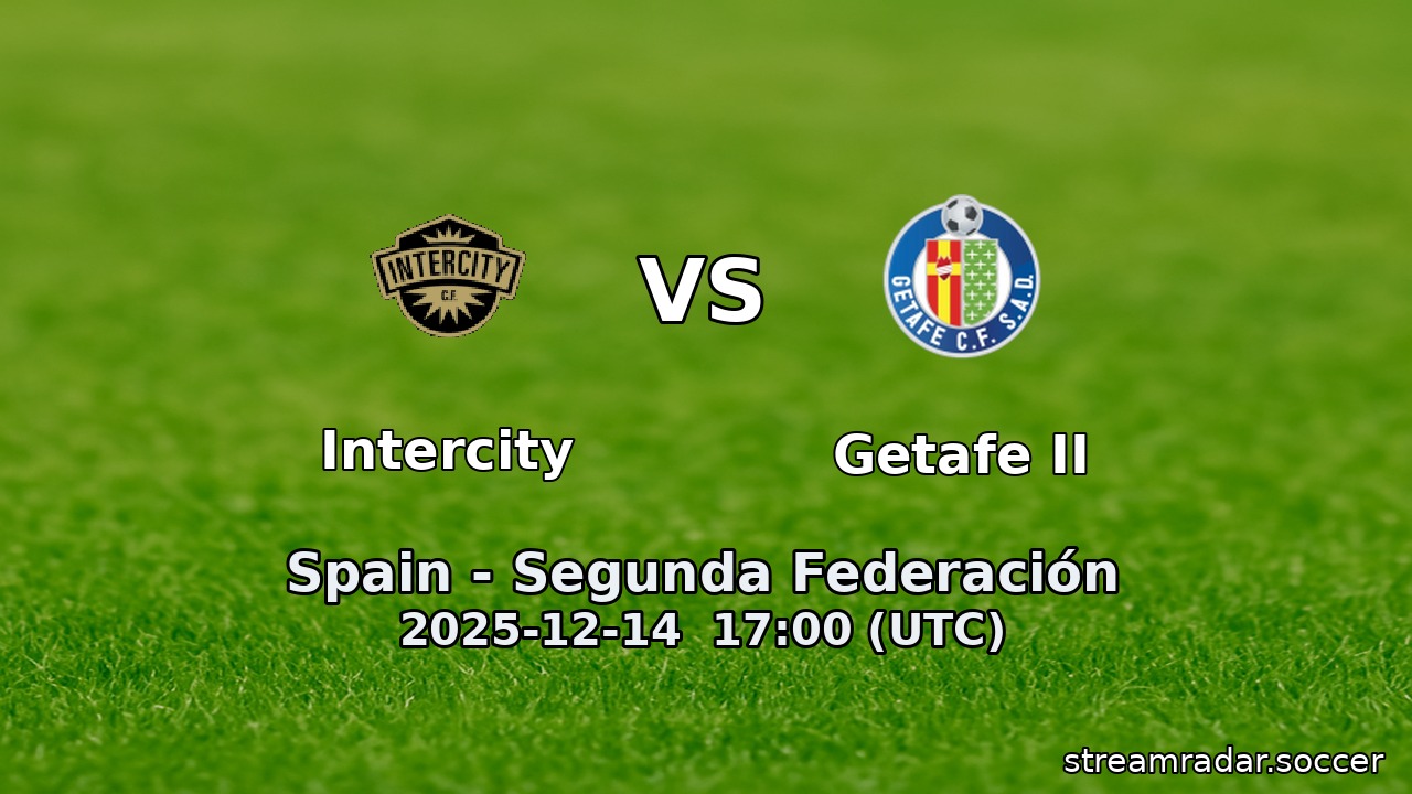 Intercity vs Getafe II