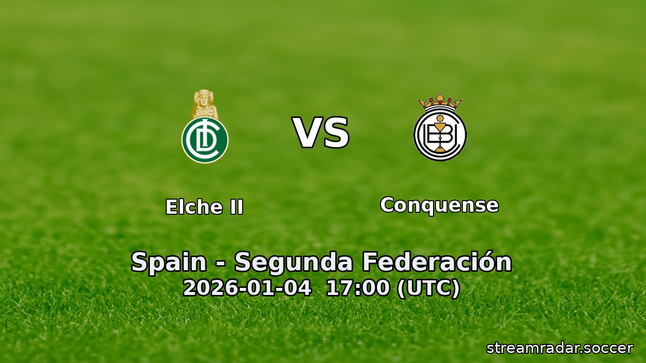 Elche II vs Conquense