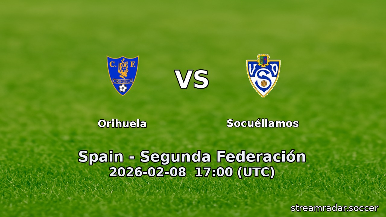 Orihuela vs Socuéllamos