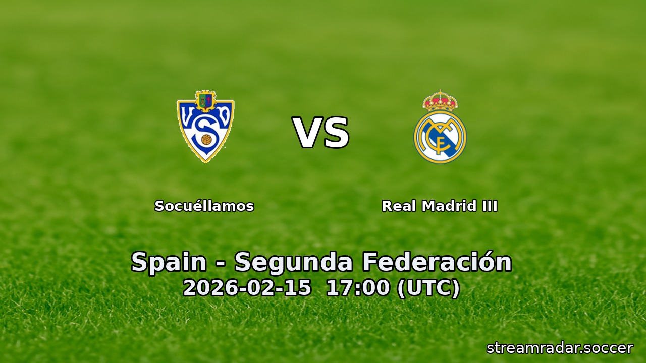Socuéllamos vs Real Madrid III