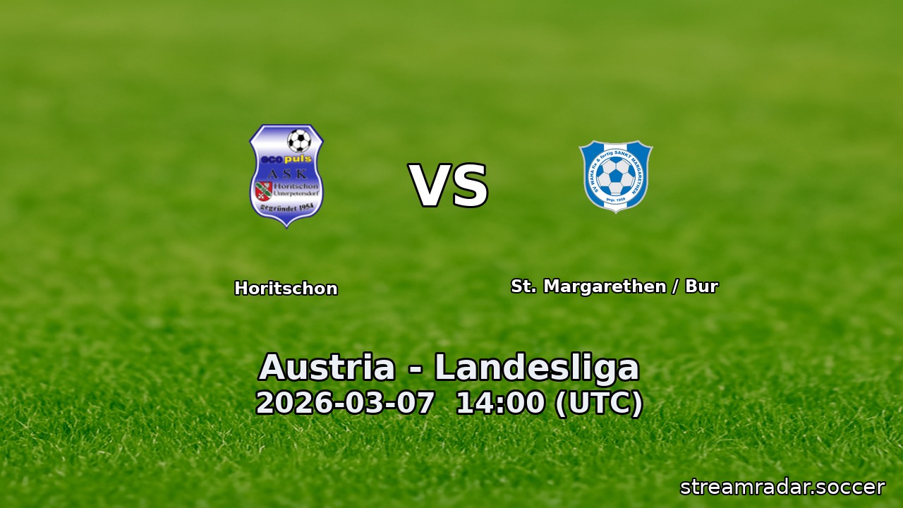 Horitschon vs St. Margarethen / Bur
