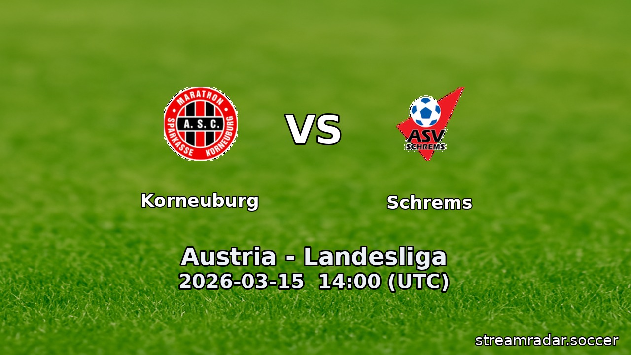 Korneuburg vs Schrems