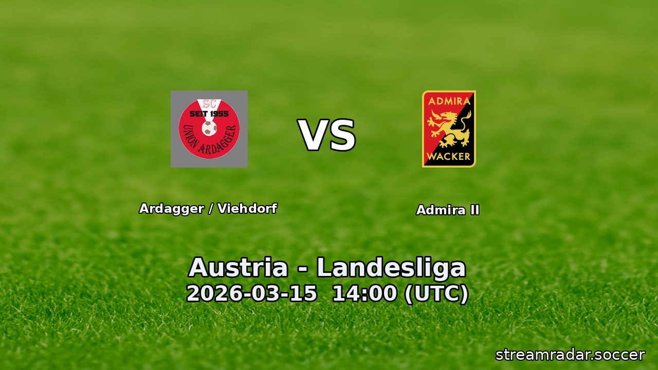 Ardagger / Viehdorf vs Admira II