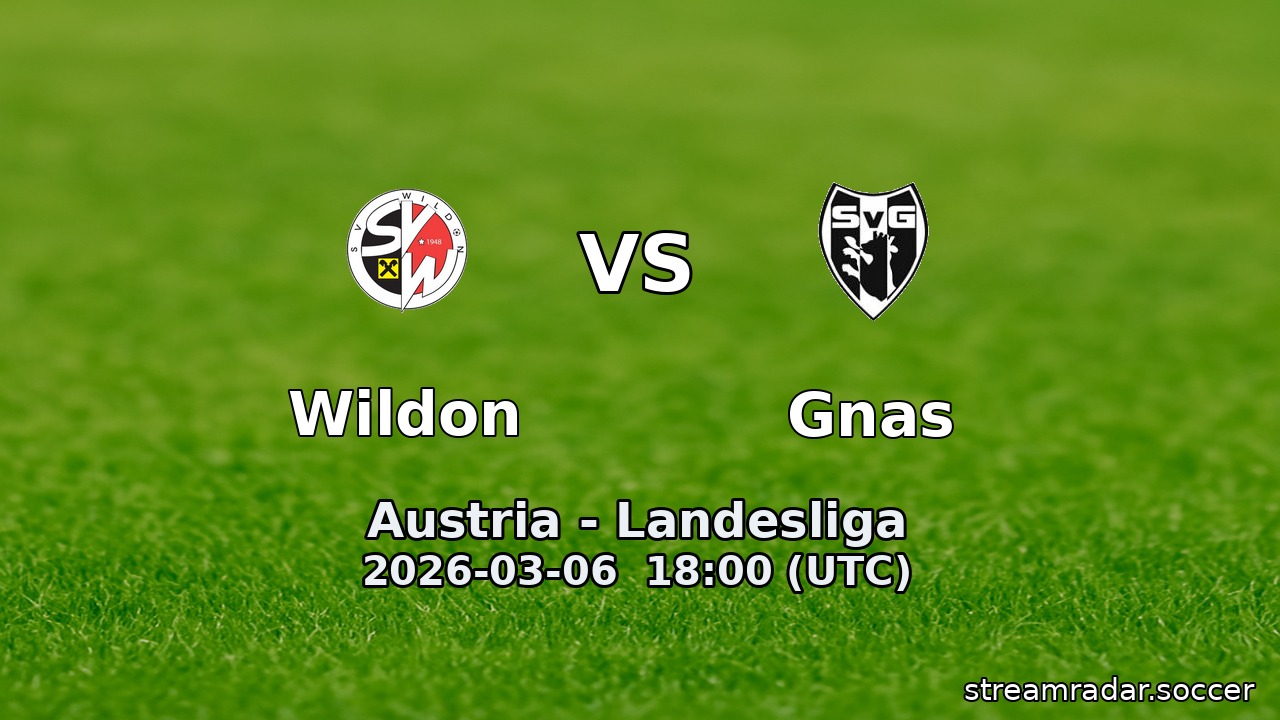 Wildon vs Gnas